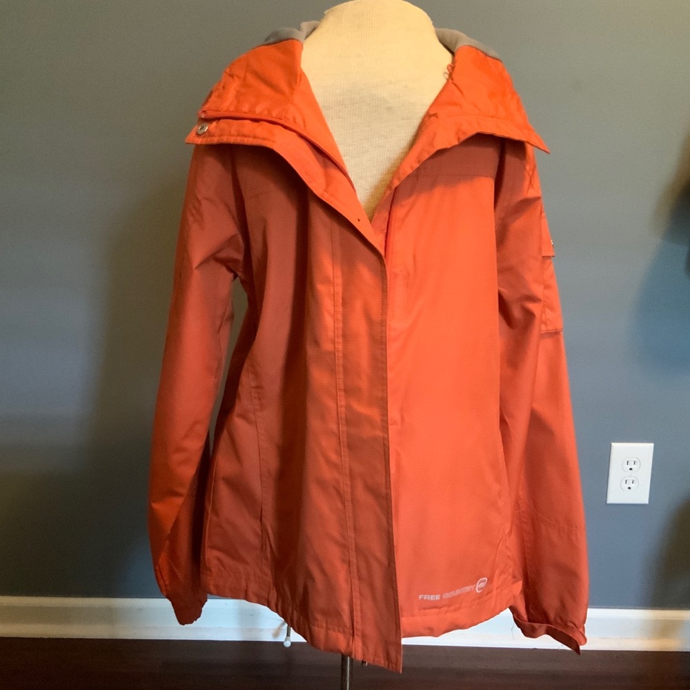 Free Country Althetx Series Orange Rain Jacket